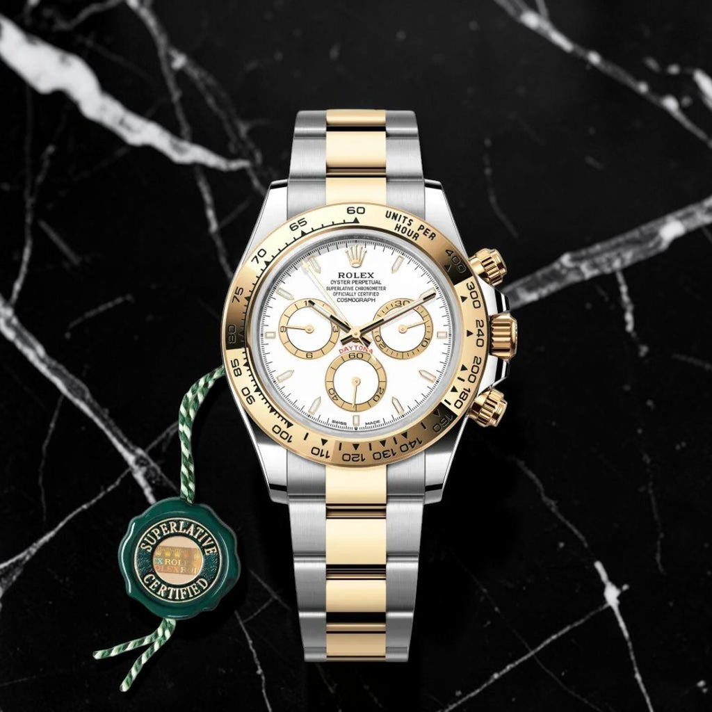 Rolex Cosmograph Daytona Oyster, 40 mm, Clone 1.1 acciaio Oystersteel e oro giallo