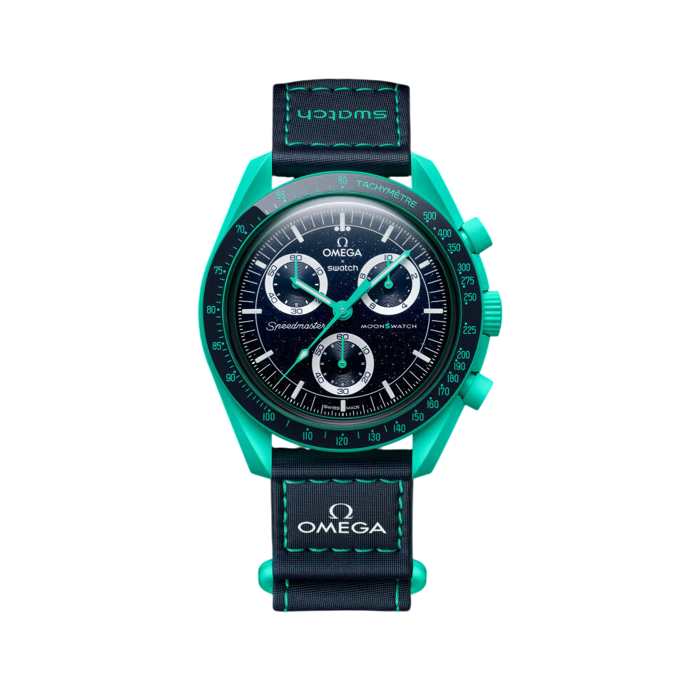 bioceramic Moonswatch MISSION ON EARTH - POLAR LIGHTS Clone 1.1
