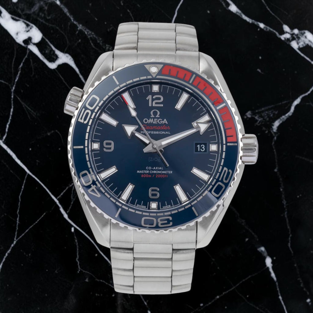 Omega Seamaster Planet Ocean Pyeongchang Automatik Cinturino Accaio Clone 1.1