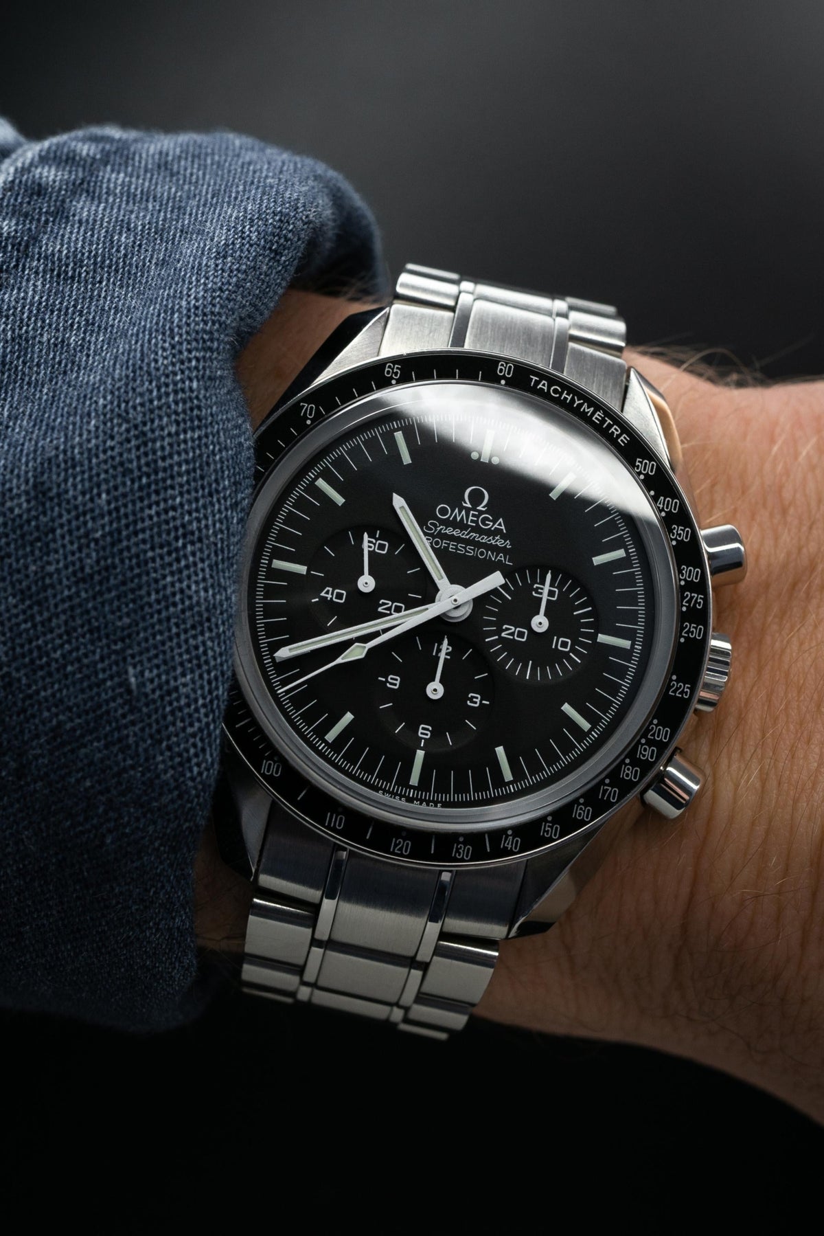 Speedmaster Moonwatch Professional Co-Axial Master Chronometer Chronograph Clone 1.1