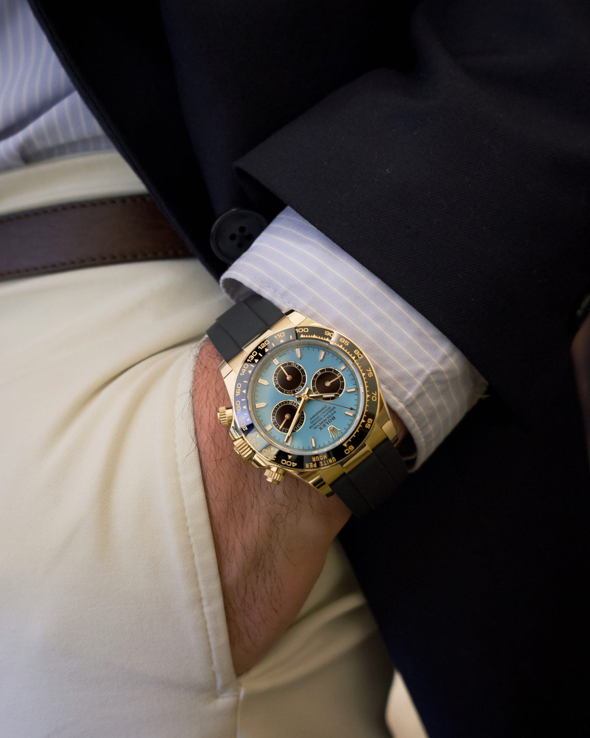 Rolex Cosmograph Daytona Oyster, 40 mm, oro giallo Clone 1.1  - M126518LN-0014