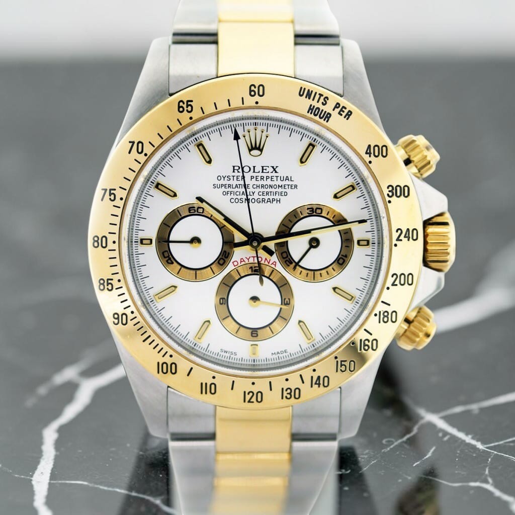 Rolex Cosmograph Daytona Oyster, 40 mm, Clone 1.1 acciaio Oystersteel e oro giallo