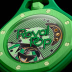GREEN EIGHT Materiale della cassa SWATCH BIOCERAMIC Impermeabile 2 Bar Movimento Meccanico Clone 1,1