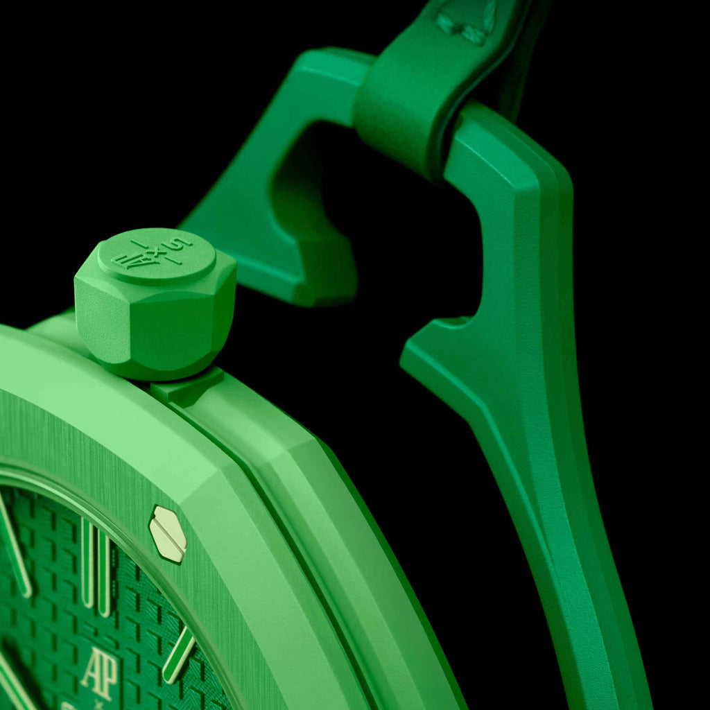 GREEN EIGHT Materiale della cassa SWATCH BIOCERAMIC Impermeabile 2 Bar Movimento Meccanico Clone 1,1
