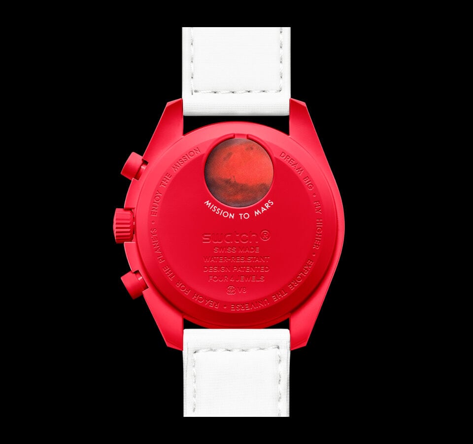bioceramic Moonswatch  MISSION TO MARS Clone 1.1