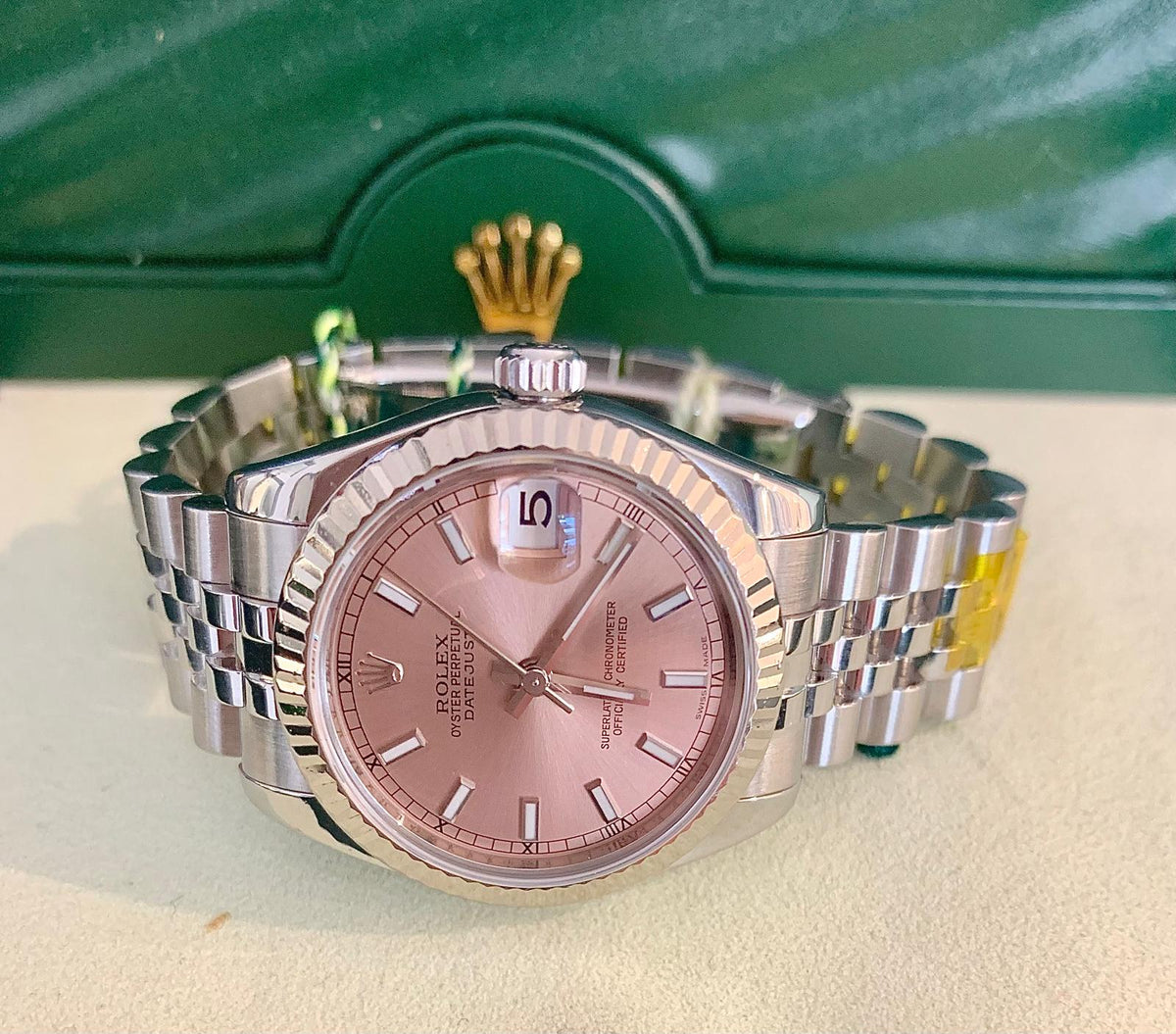 Rolex Lady DATEJUST 26 Pink Numeri Romani DateJust
