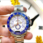 Rolex Yacht-Master II 116680 44mm White Dial 9 Links
