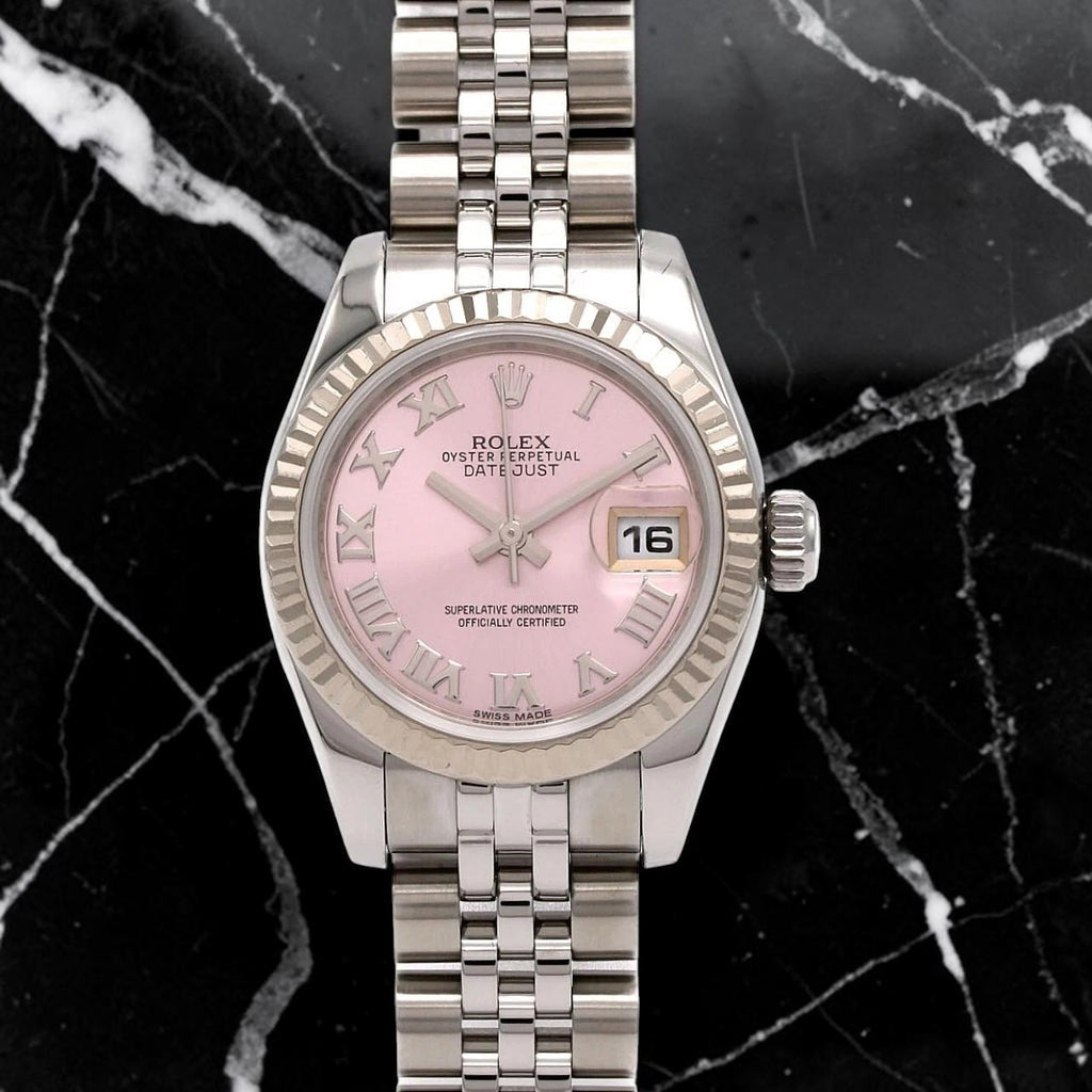 Rolex Lady DATEJUST 26 Pink Numeri Romani DateJust